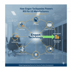 How US Manufacturers Boost ROI Through Global Mechanical Design Partnerships